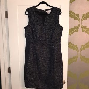 Woven sparkle dress